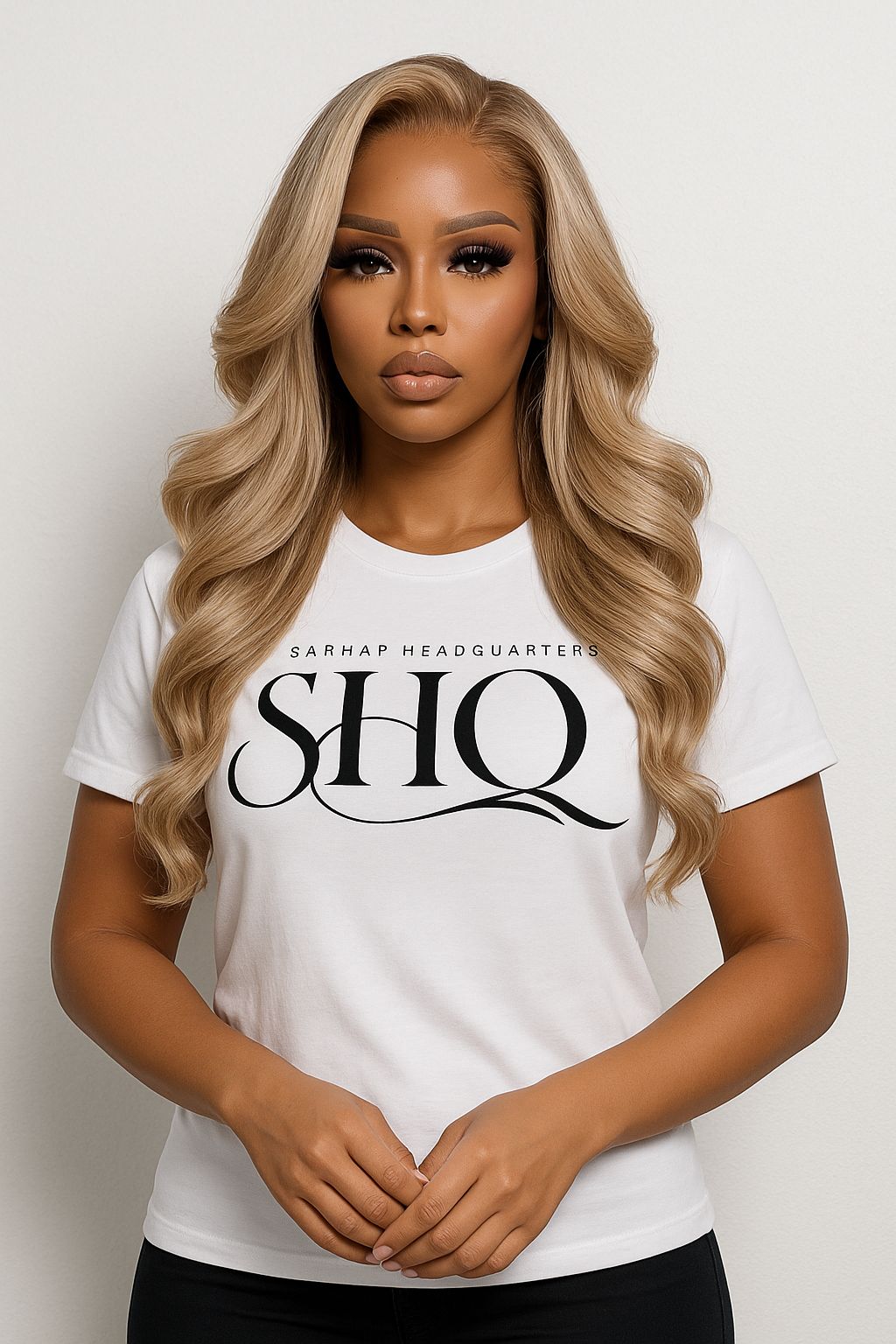 Golden Beige Full Frontal Lace Wig