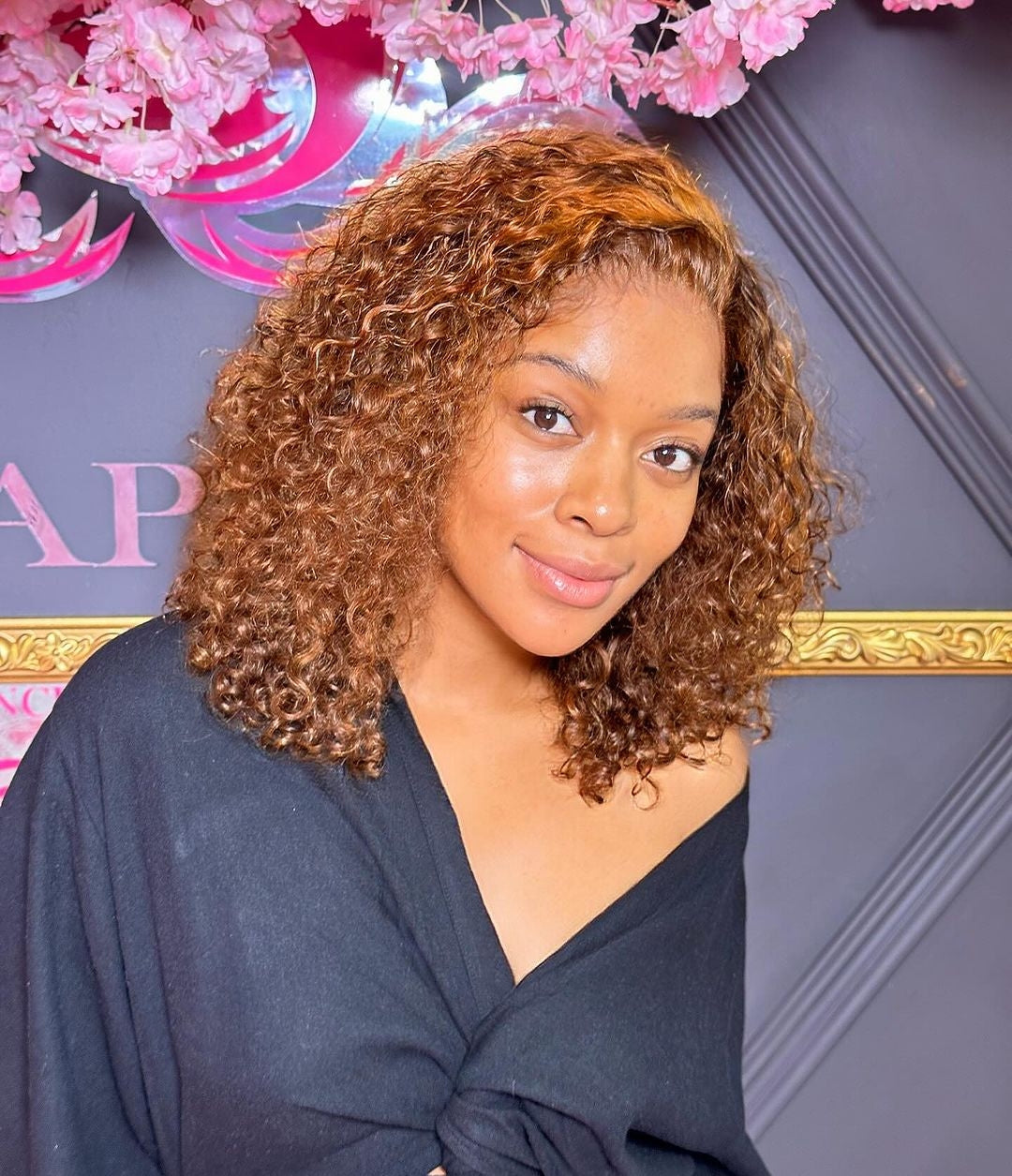 Royal Ombré Full Frontal Super Double Drawn Bouncy Curls