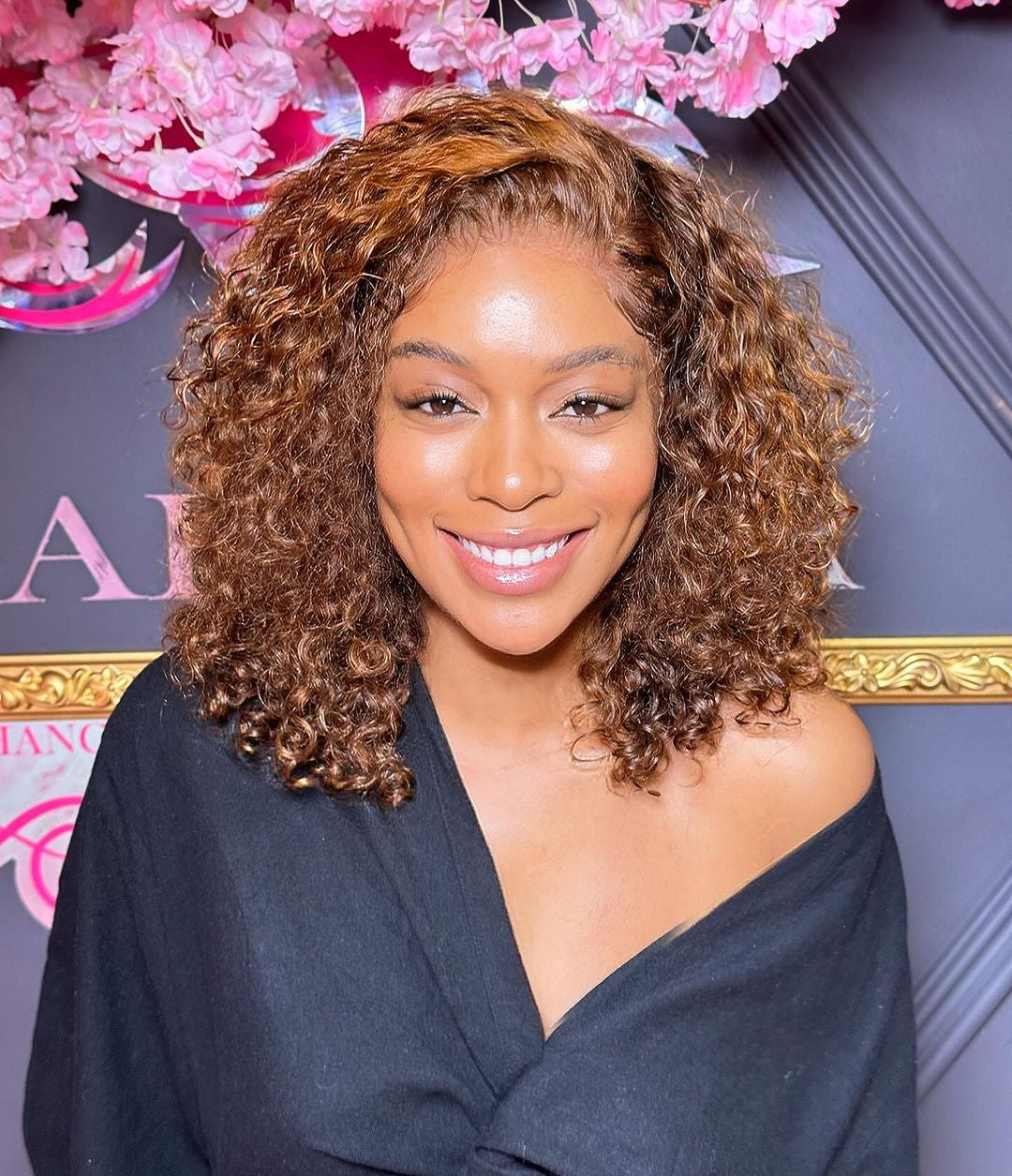 Royal Ombré Full Frontal Super Double Drawn Bouncy Curls