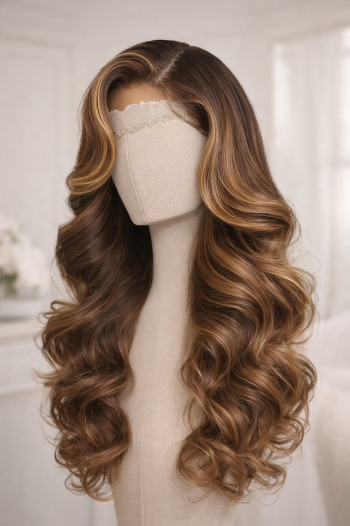 Glues less customised Widow Peak 12” Frontal HD closure ONLY