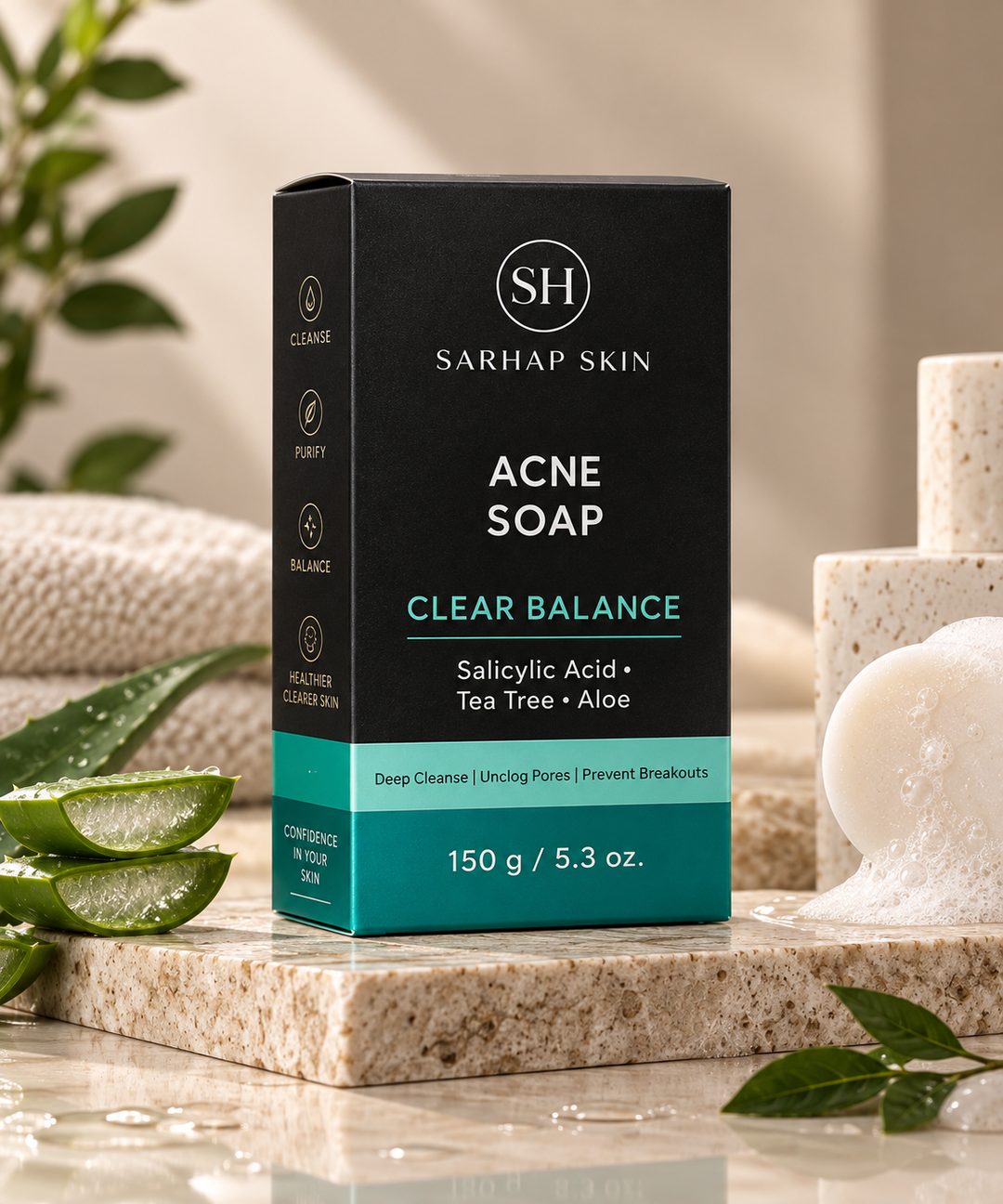 Clear Balance Acne Soap — 150g