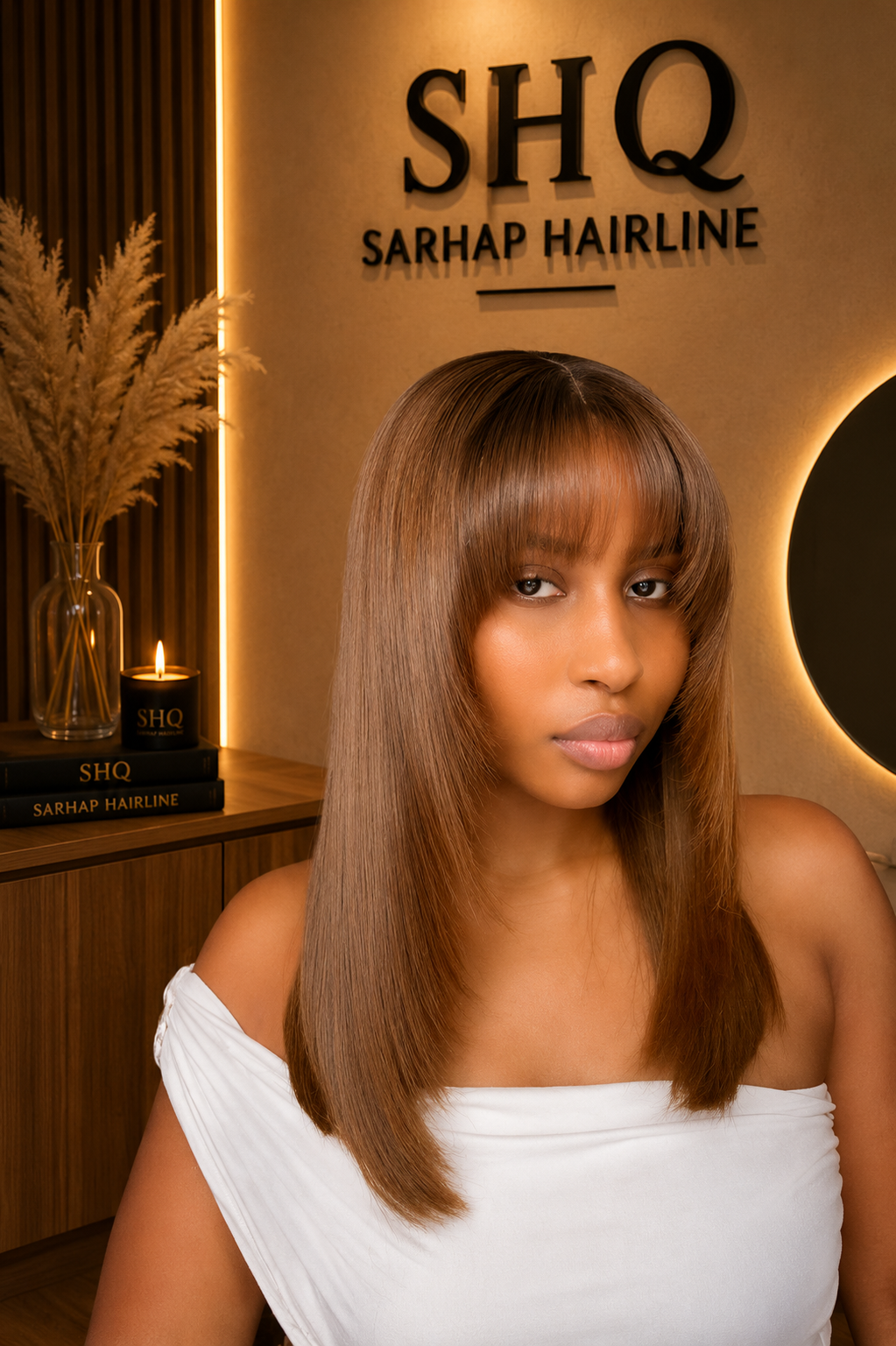 2X6 CINNAMON FRINGE WIG LAYERS