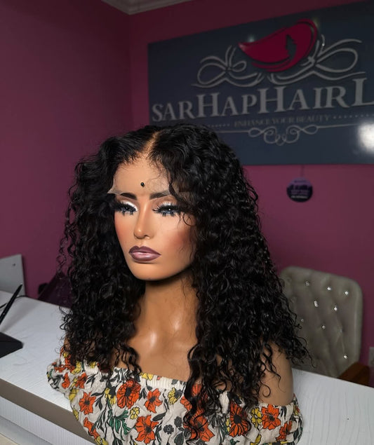 5x5 Vietnamese HD Curly Wig