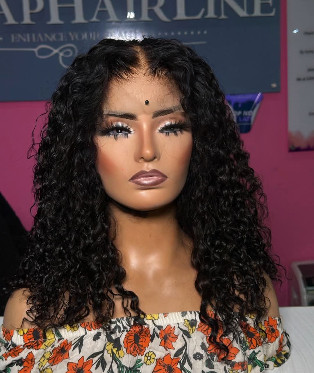 5x5 Vietnamese HD Curly Wig