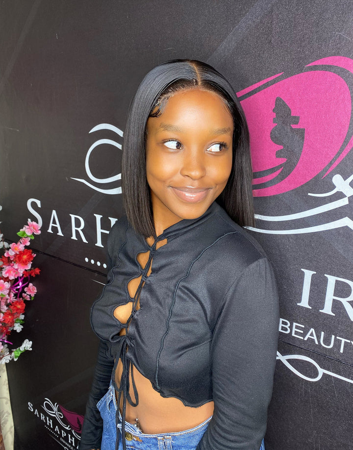 4x4 Straight Super Double Drawn Lace Wig