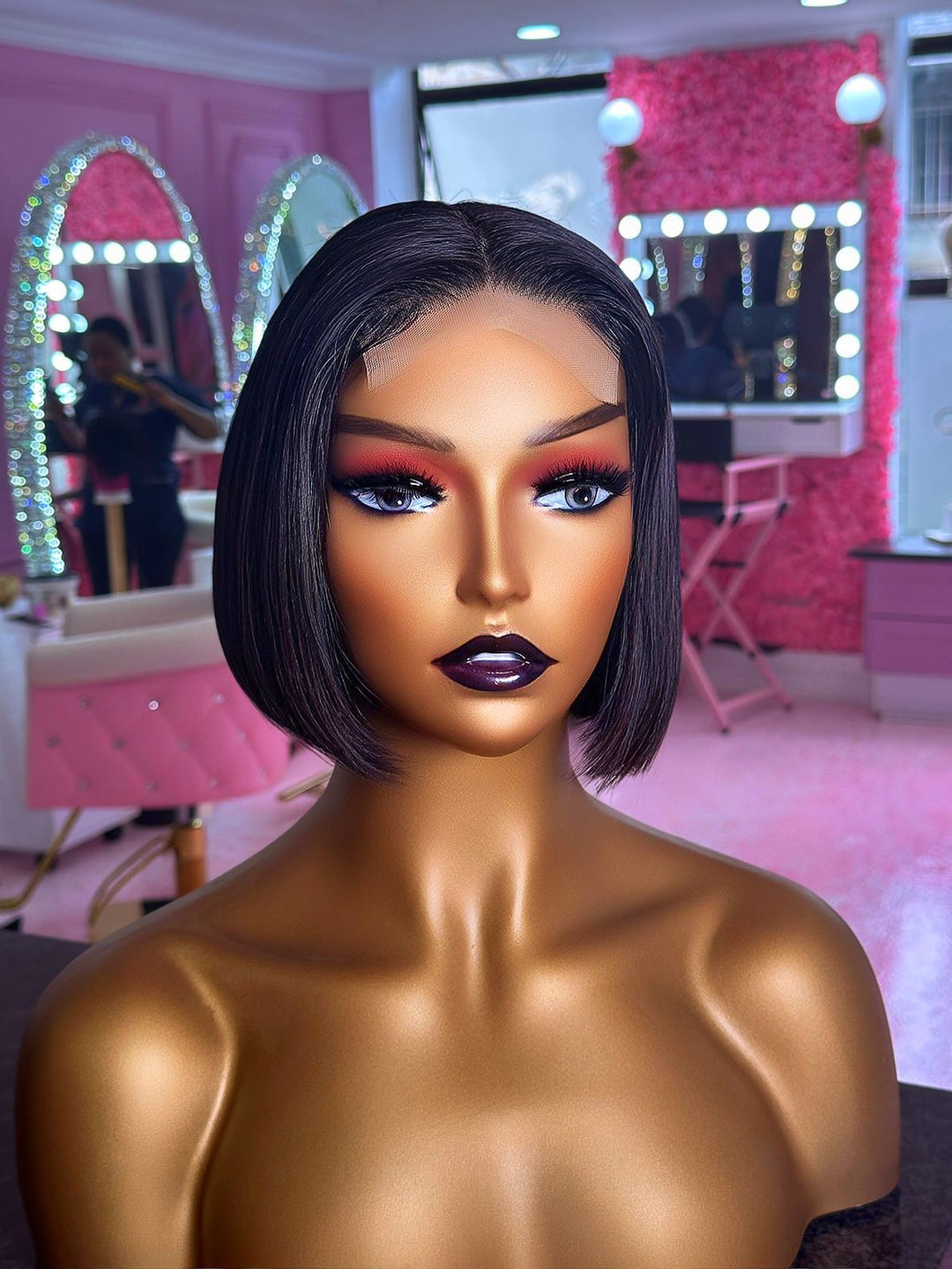 4x4 Straight Super Double Drawn Lace Wig