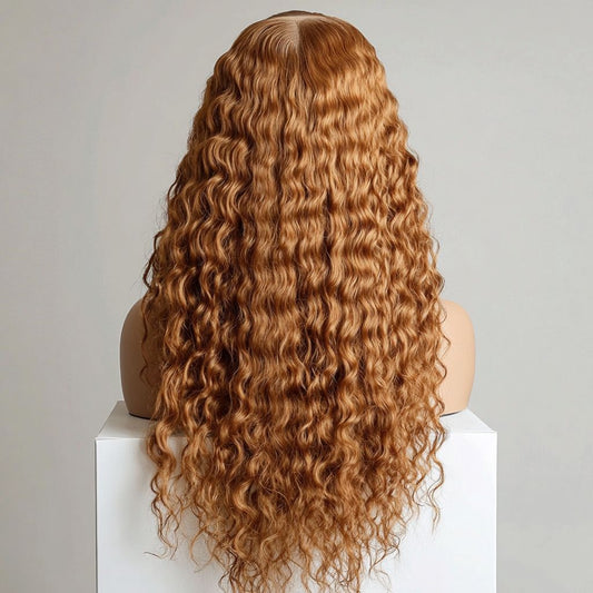 Russet 26inch Full Frontal Burmese Curly