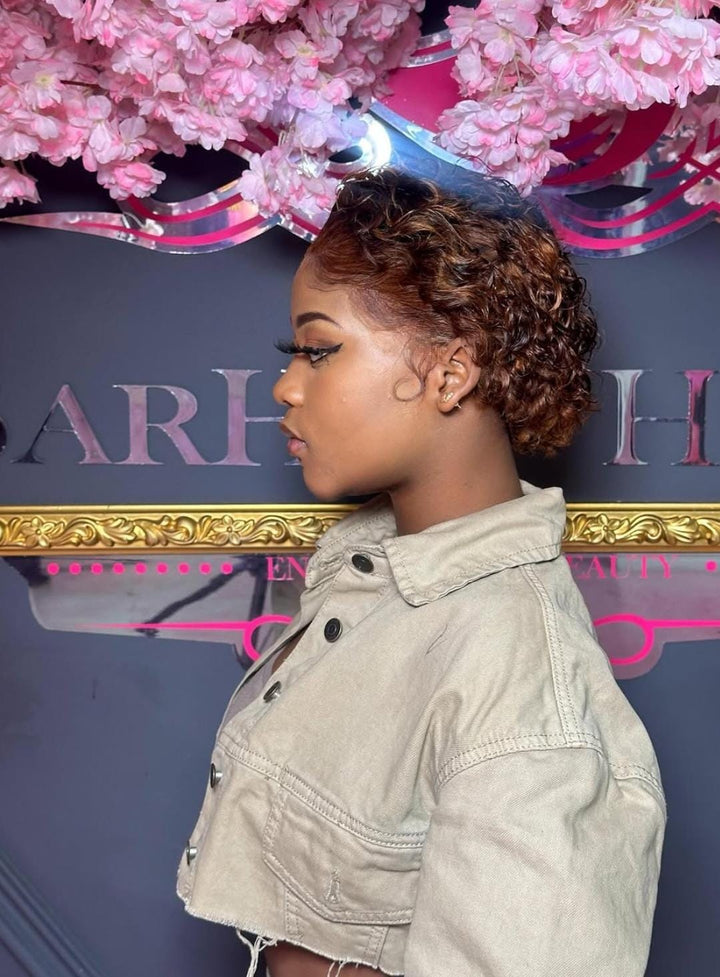 Ombre Super Double Drawn Perm wig