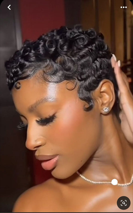 Styled Pixie Swiss Lace