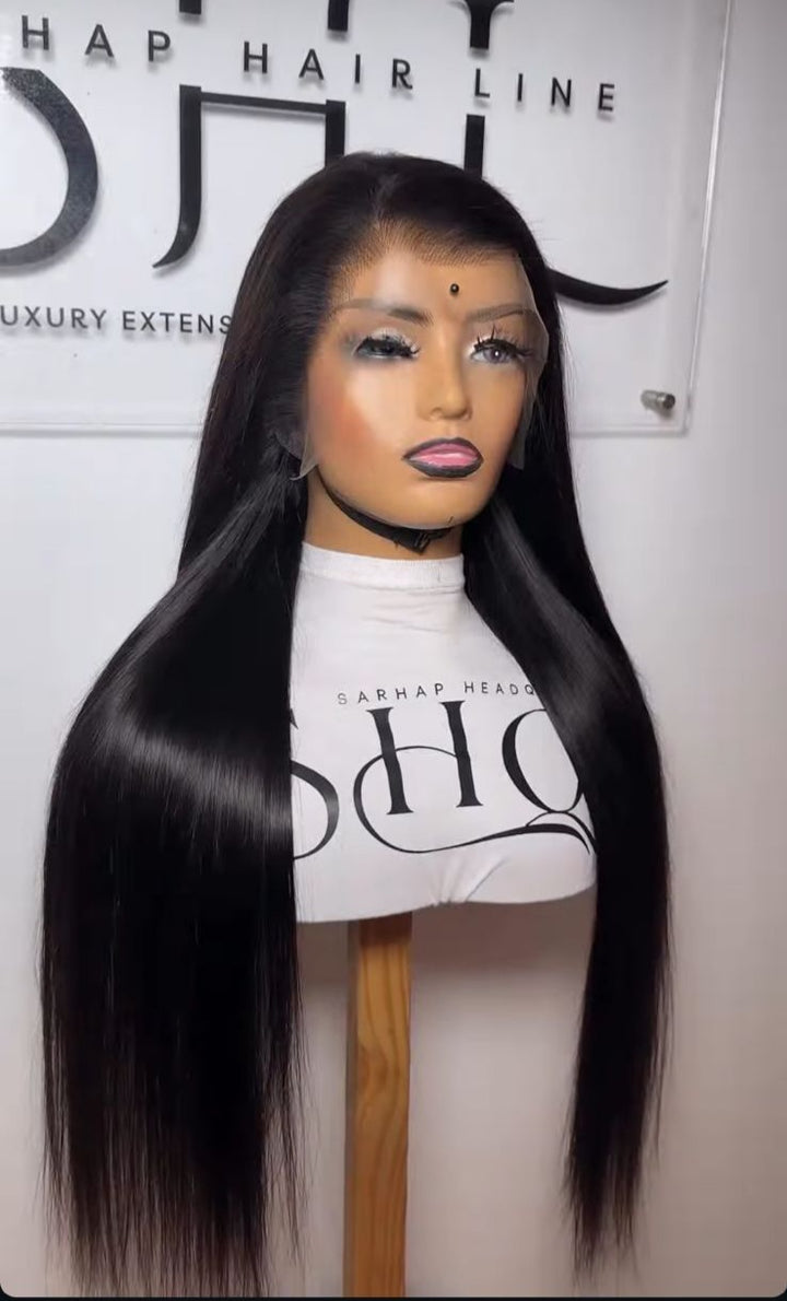 Full Frontal Straight Super Double Drawn Wig