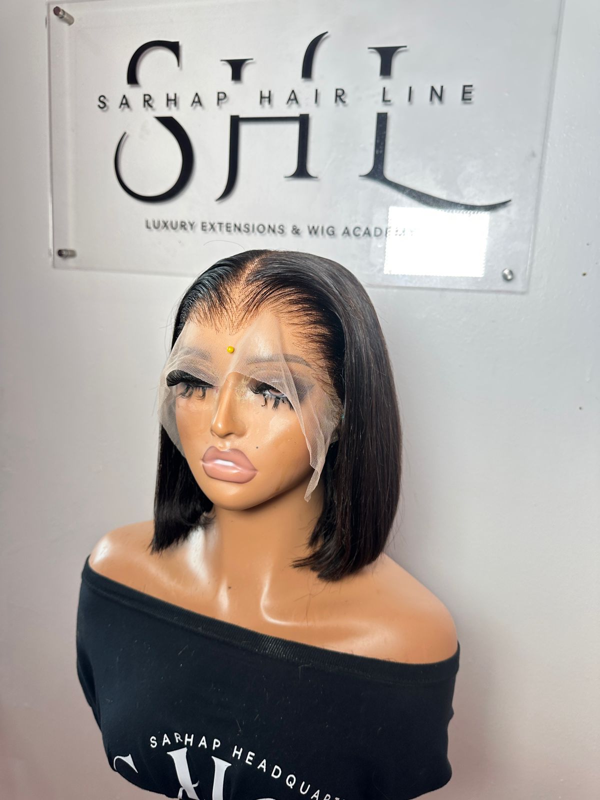 400grams 13x6 Swiss lace Vietnamese Straight Wig