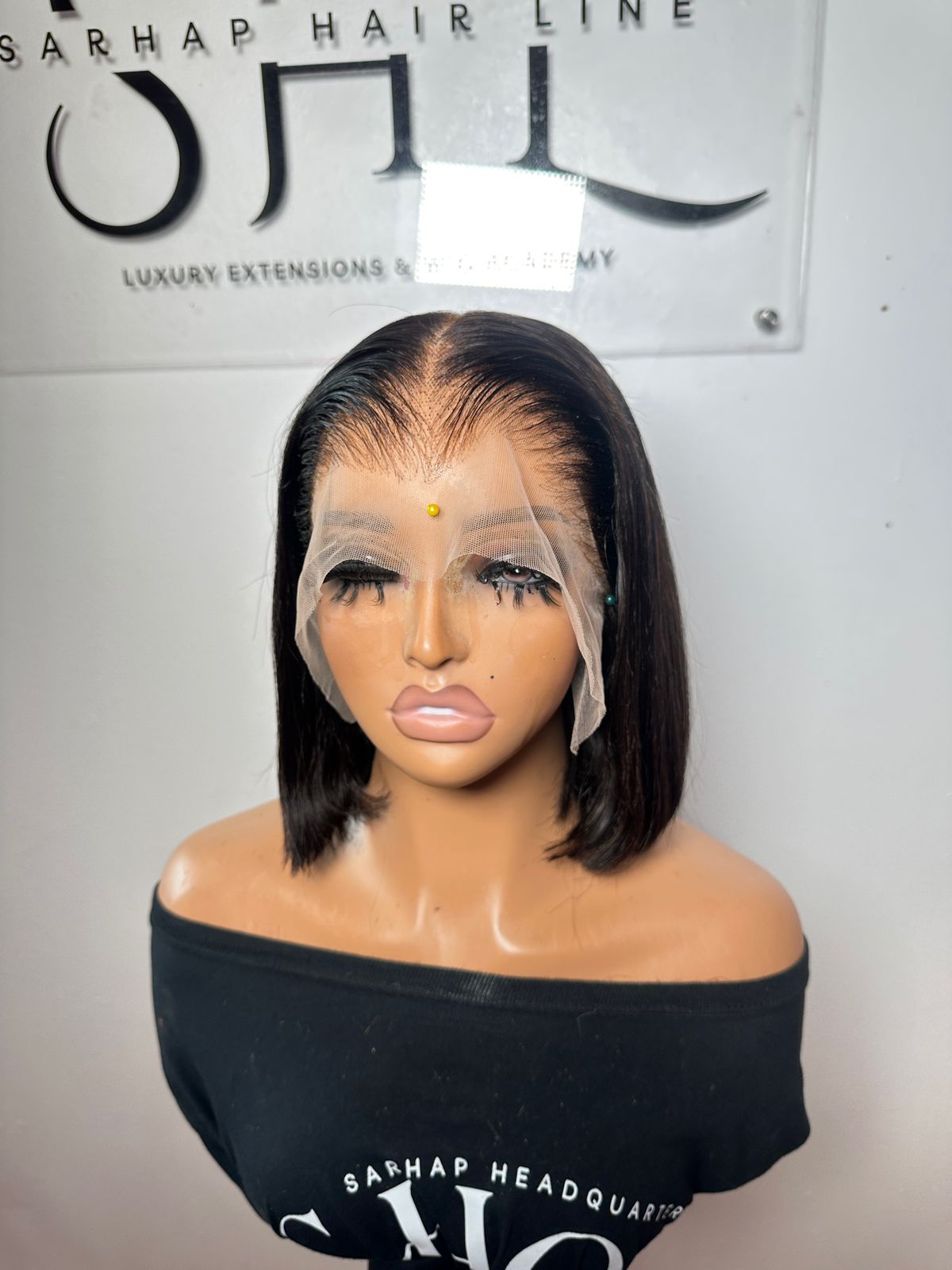 400grams 13x6 Swiss lace Vietnamese Straight Wig