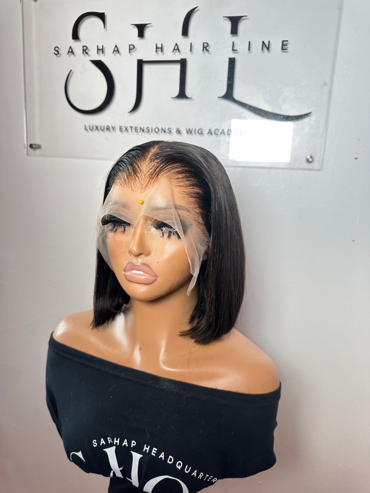 400grams 13x6 Swiss lace Vietnamese Straight Wig