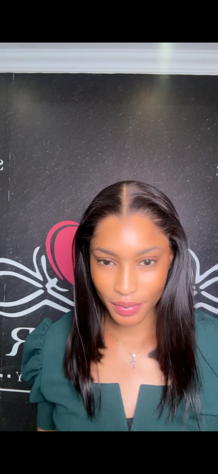 BossLady 14" Premium Widow-peak Hairline