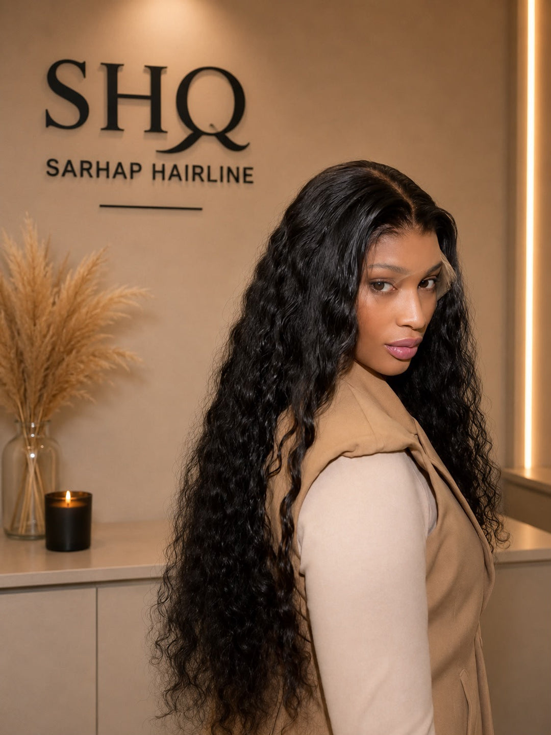 RAW NOIR GODDESS 13X6 HD SINGLE DONOR CURLY WIG