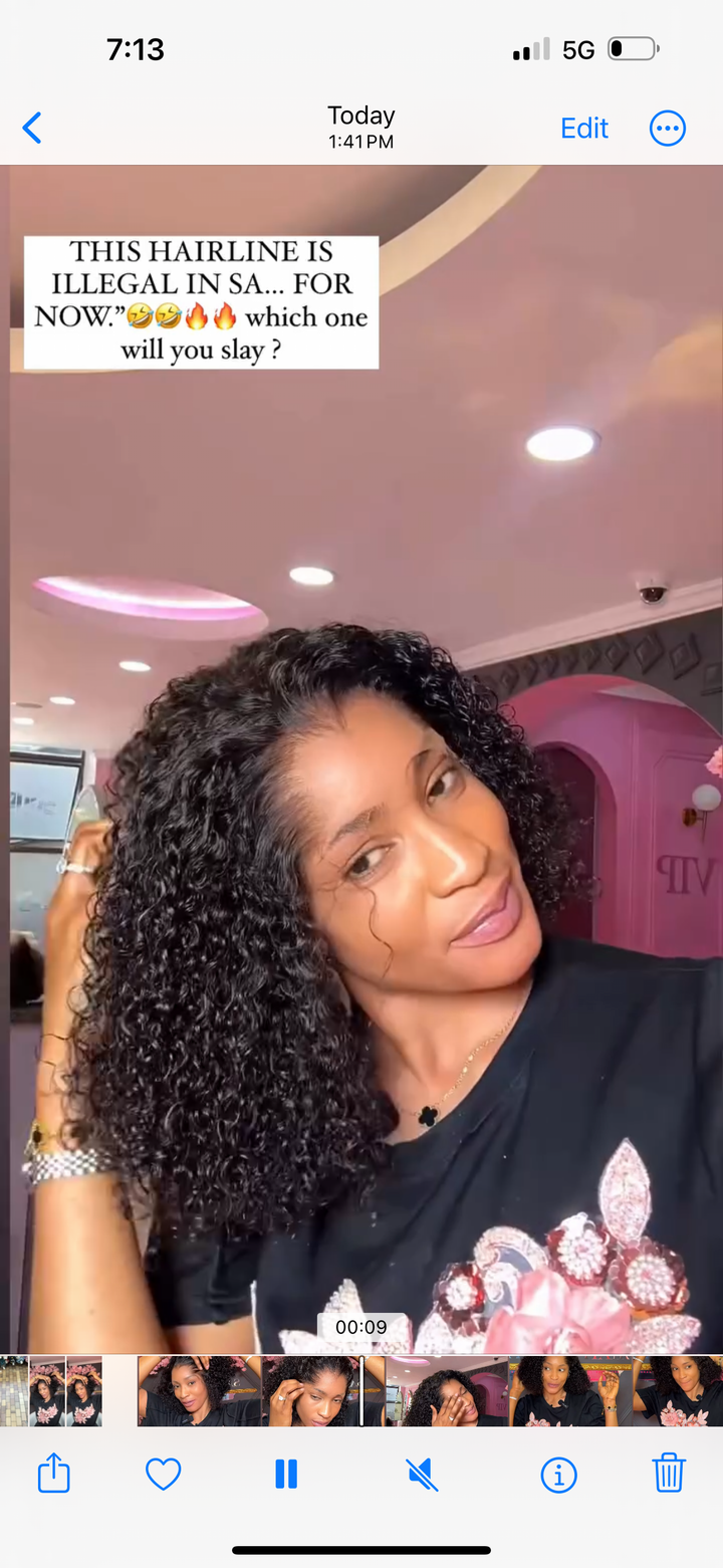 THE BOSS LADY HD LOW HAIRLINE CURLS PREMIUM