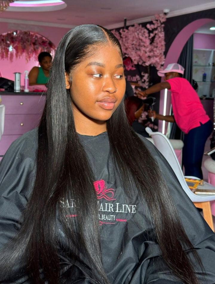 Full Frontal Straight Super Double Drawn Wig