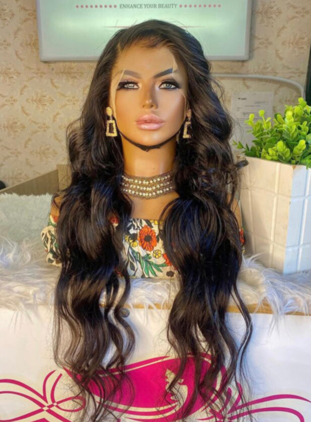 Full Frontal Straight Super Double Drawn non Permanent Body waves