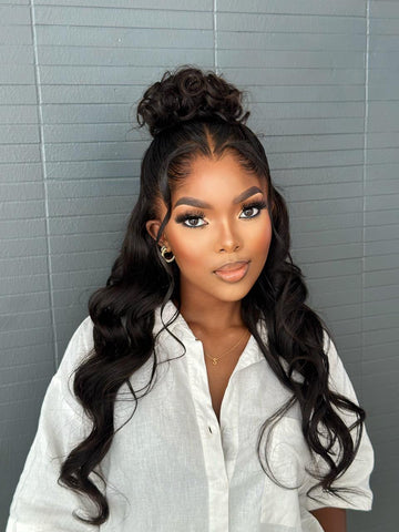 HD Frontal Lace With Peruvian 13a Wig