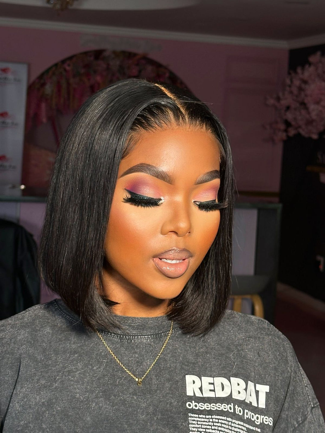 5x5 Premium Swiss Lace Straight Wig