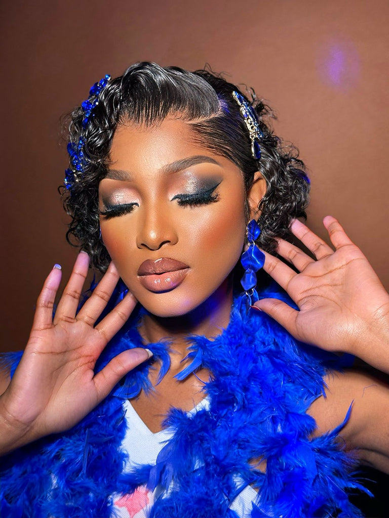 Perm with Malaysian curls wig Sarhap Hair Line