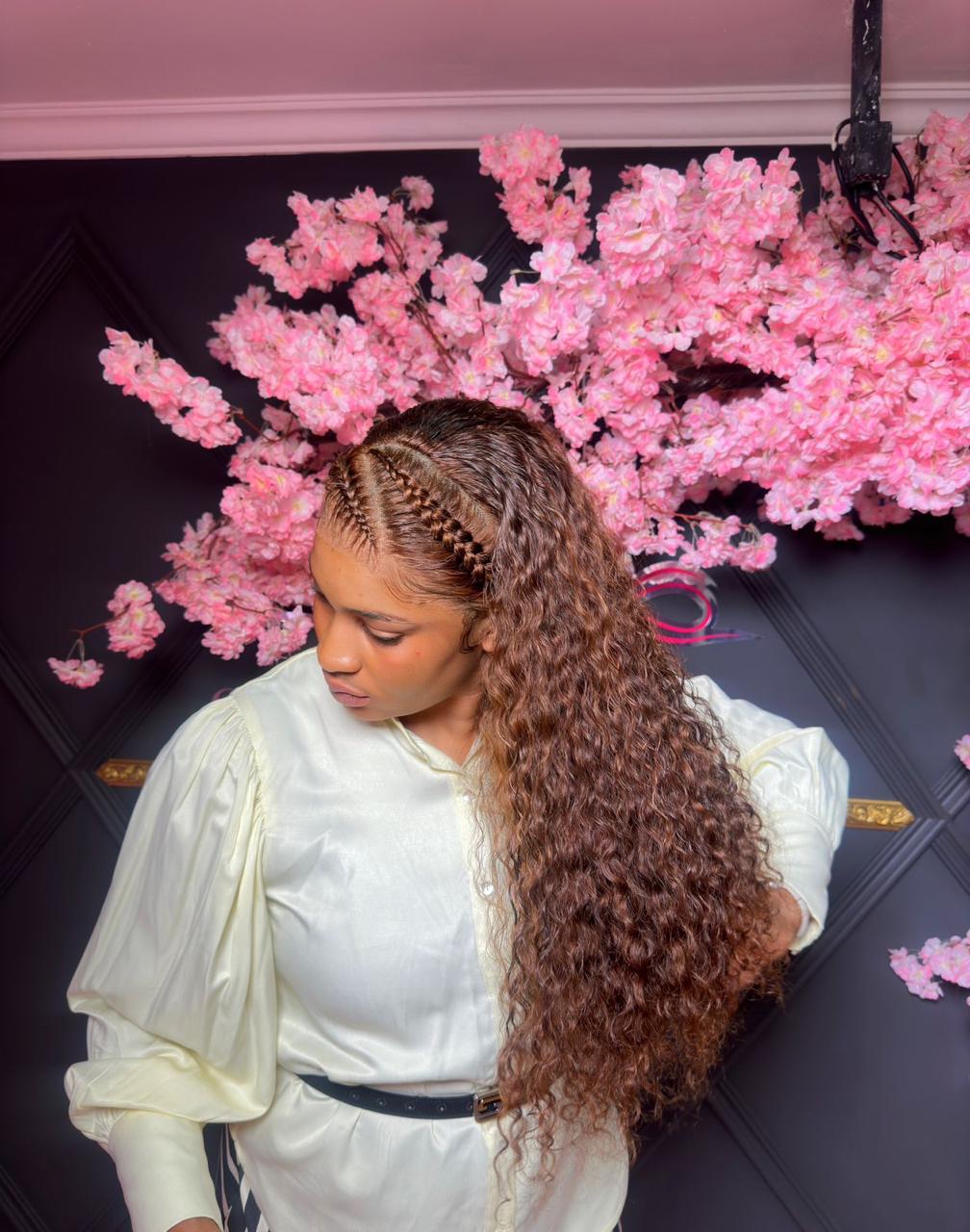 Chestnut Cinnamon Full Frontal Premium Wig