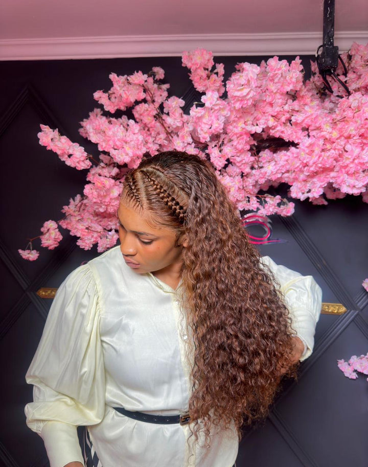 Chestnut Cinnamon Full Frontal Premium Wig