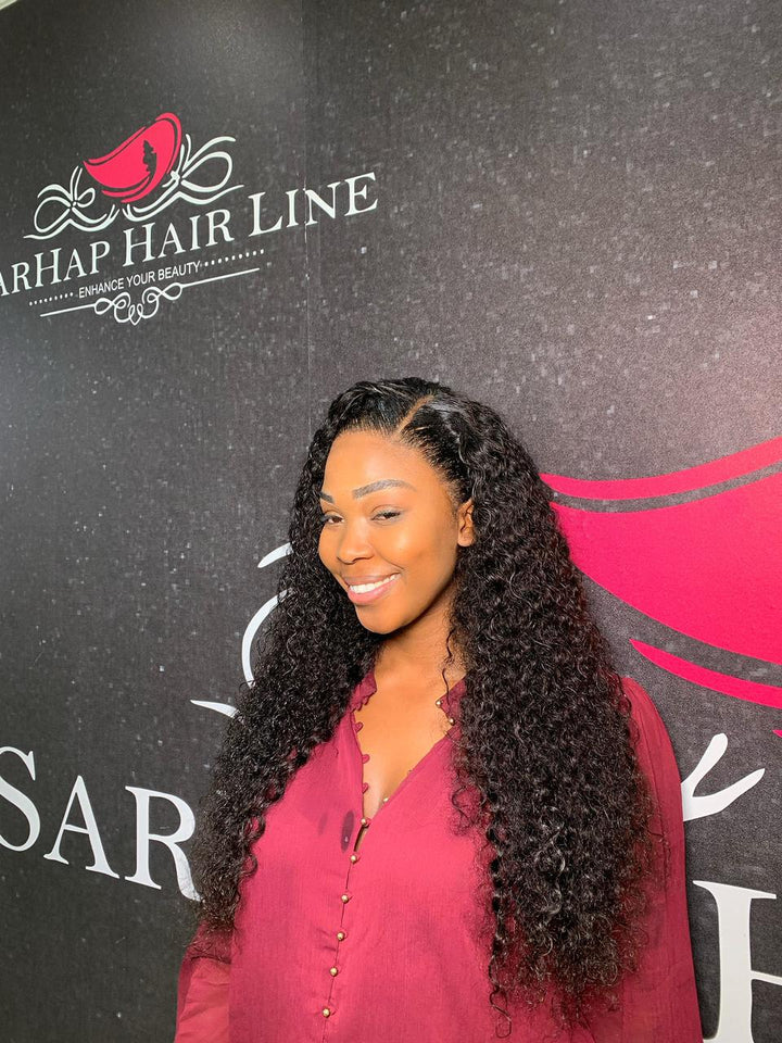 Full Frontal Malaysian Curls Super Double Drawn