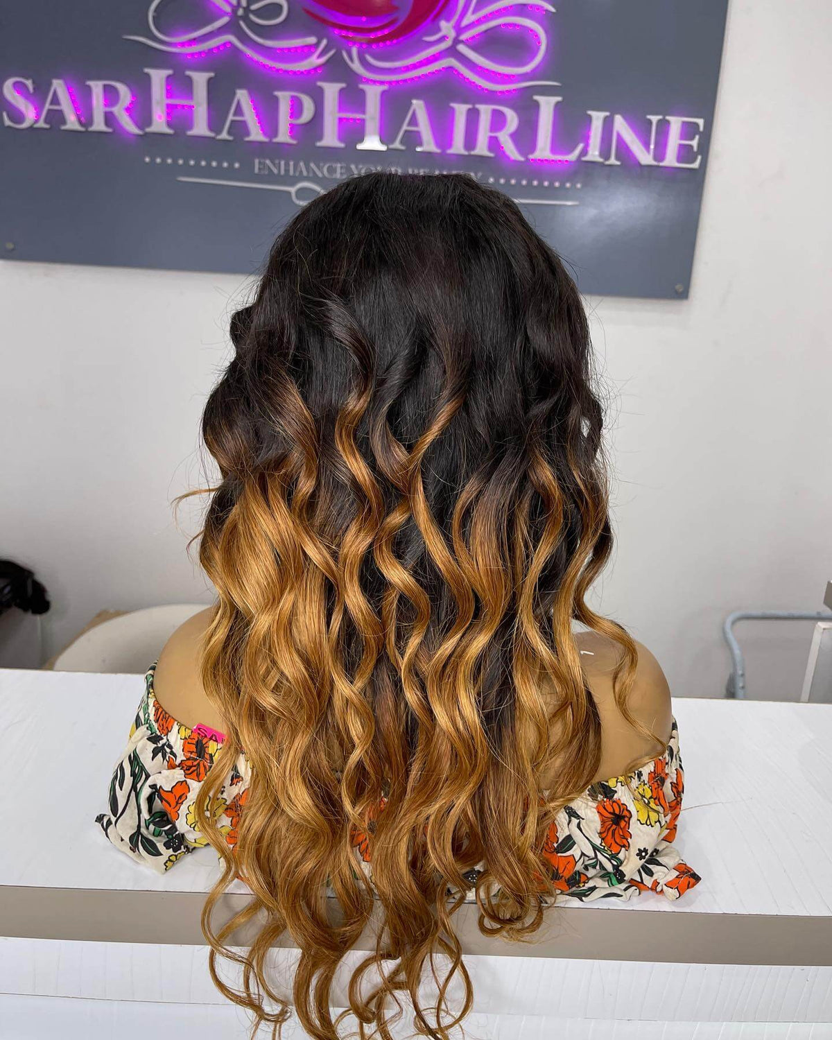 22inch body waves ombre with down ombre