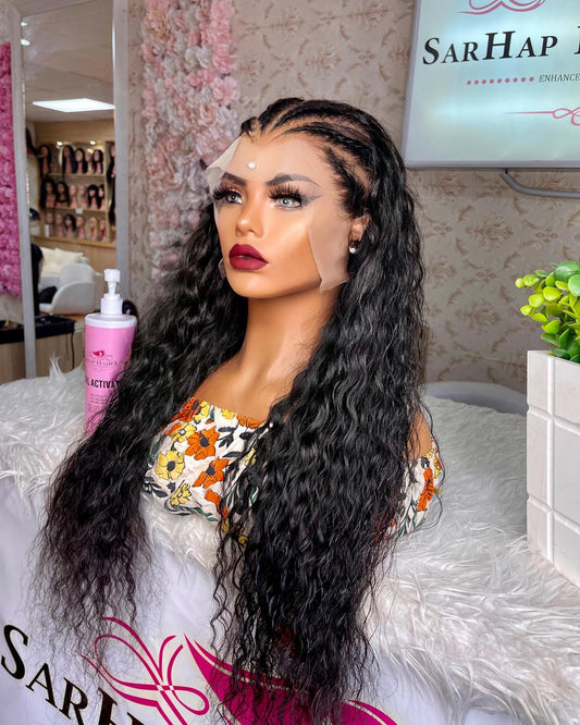 26inch frontal Italian curls