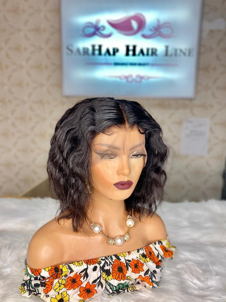 Crimpers Curl 10inches frontal Sarhap Hair Line