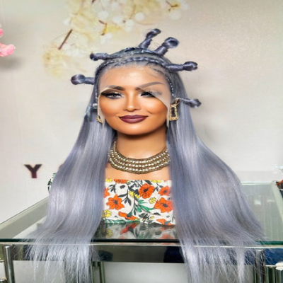 Silver 613 frontal wig