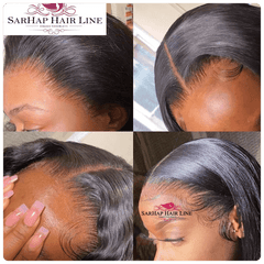 HD Frontal Lace Wig Double Drawn Straight